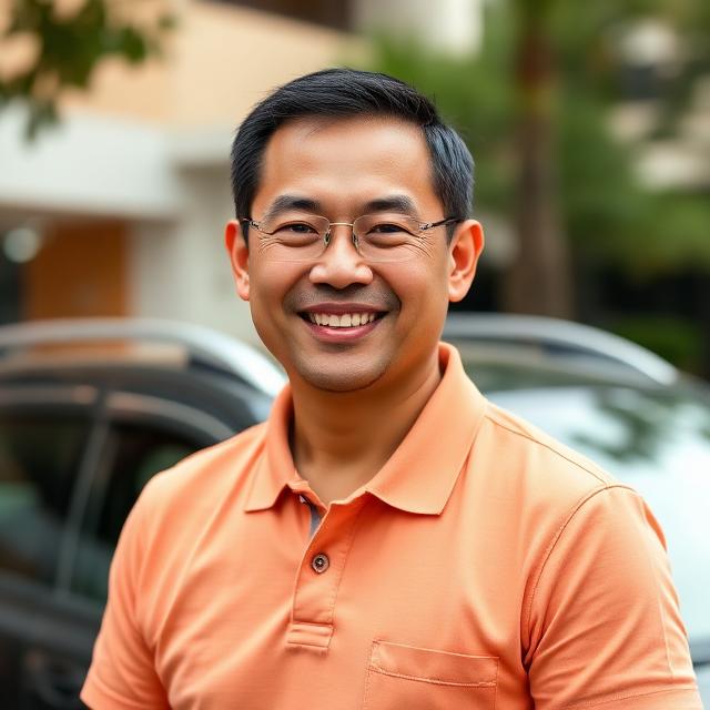 Arif, private driver in Singapore